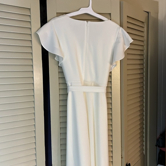 Size 16 DKNY NWOT off white midi dress. - Picture 3 of 4